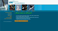 Desktop Screenshot of evansprecision.com